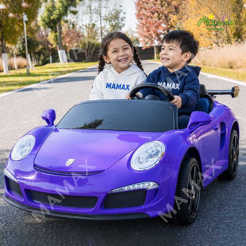 MAMAX🔥NEW🔥2-Seater Official Licensed Porsche RUF CTR3 Kids Electric Ride On Toy Car★