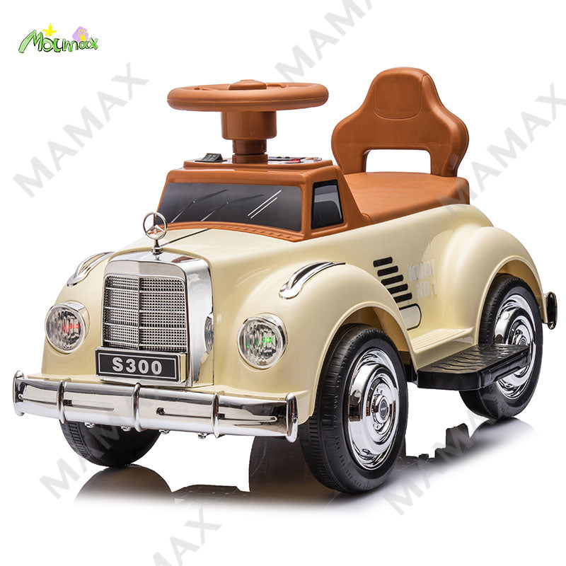 NEW Kids/Toddler Retro Ride On Push Toy Car with Music & LED Lights