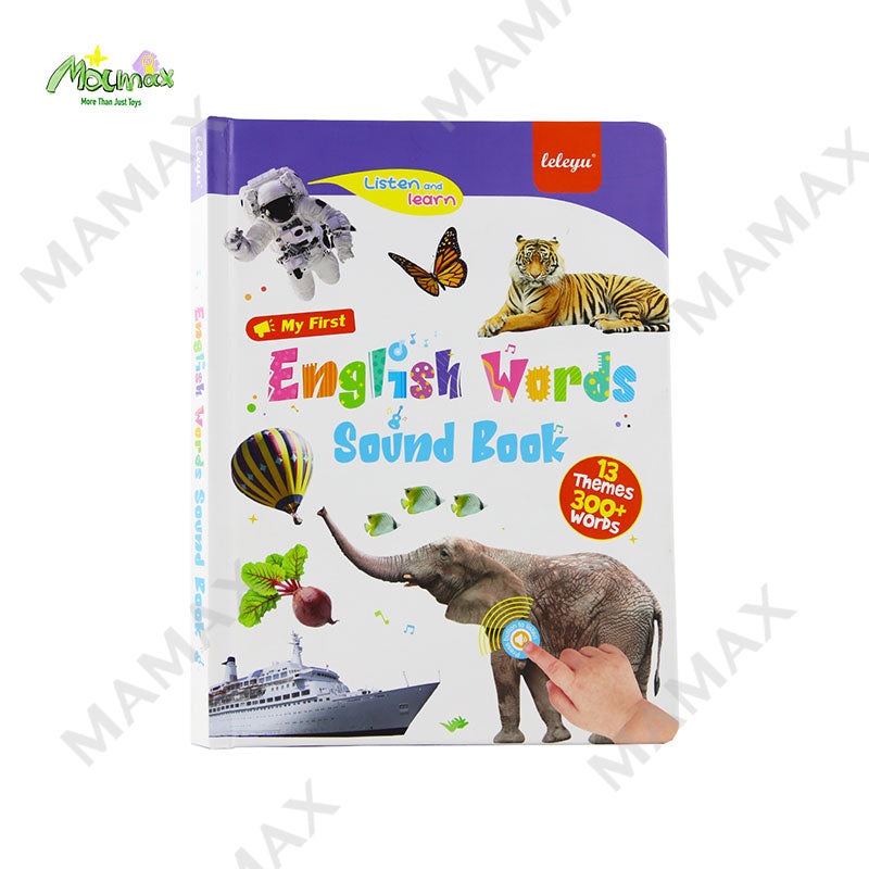 Toddler Audio English Words Sound Book★Touch & Learn