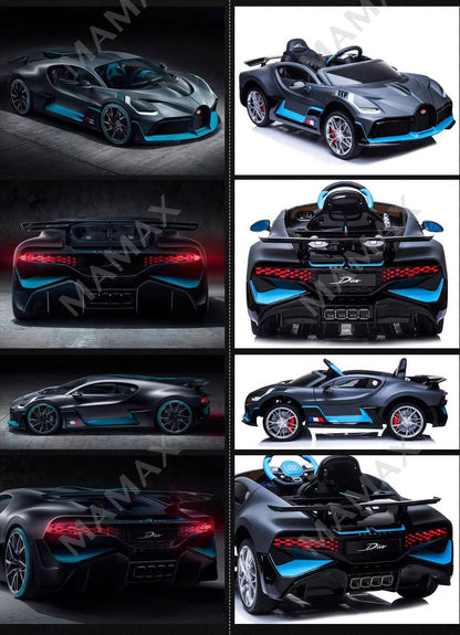 🔥NEW🔥Official Licensed Bugatti Divo Large Size Kids Electric Ride On Toy Car