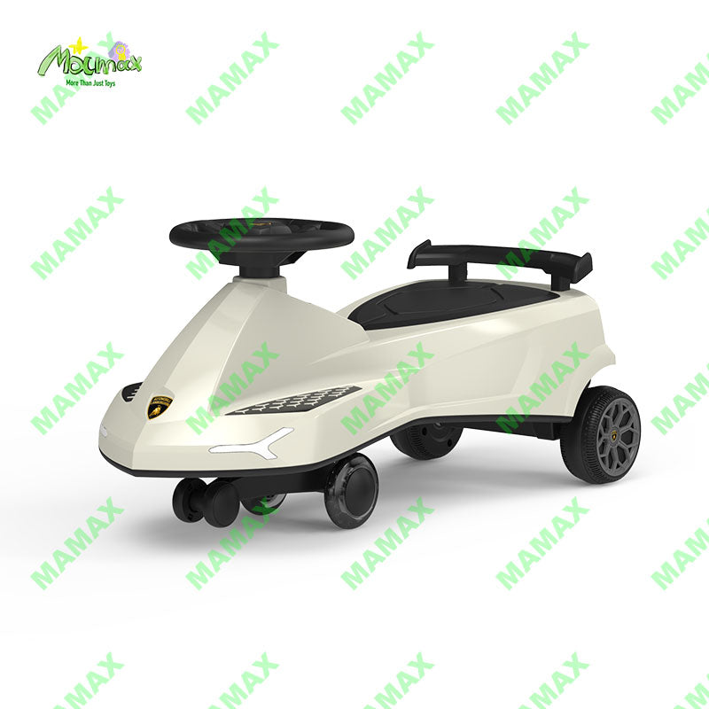 Lamborghini Official Licensed Kids Swing Car★360° Wiggle Ride-On✅