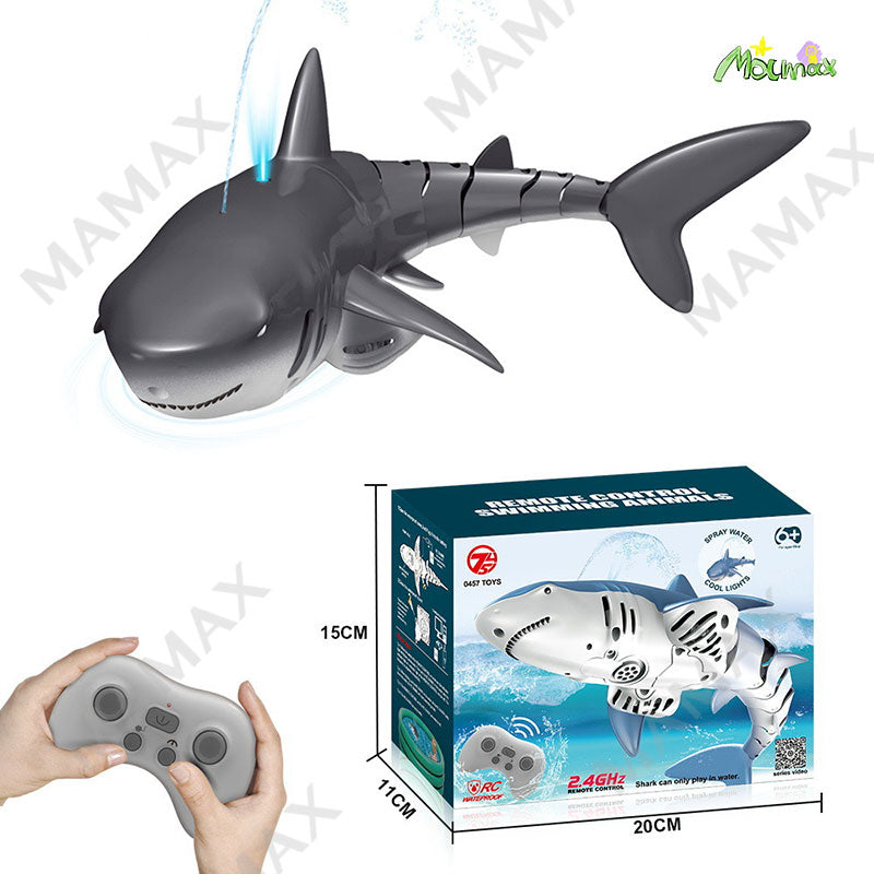 Waterproof Rechargeable Remote Control Swimming Marine Animals➕Water Spray