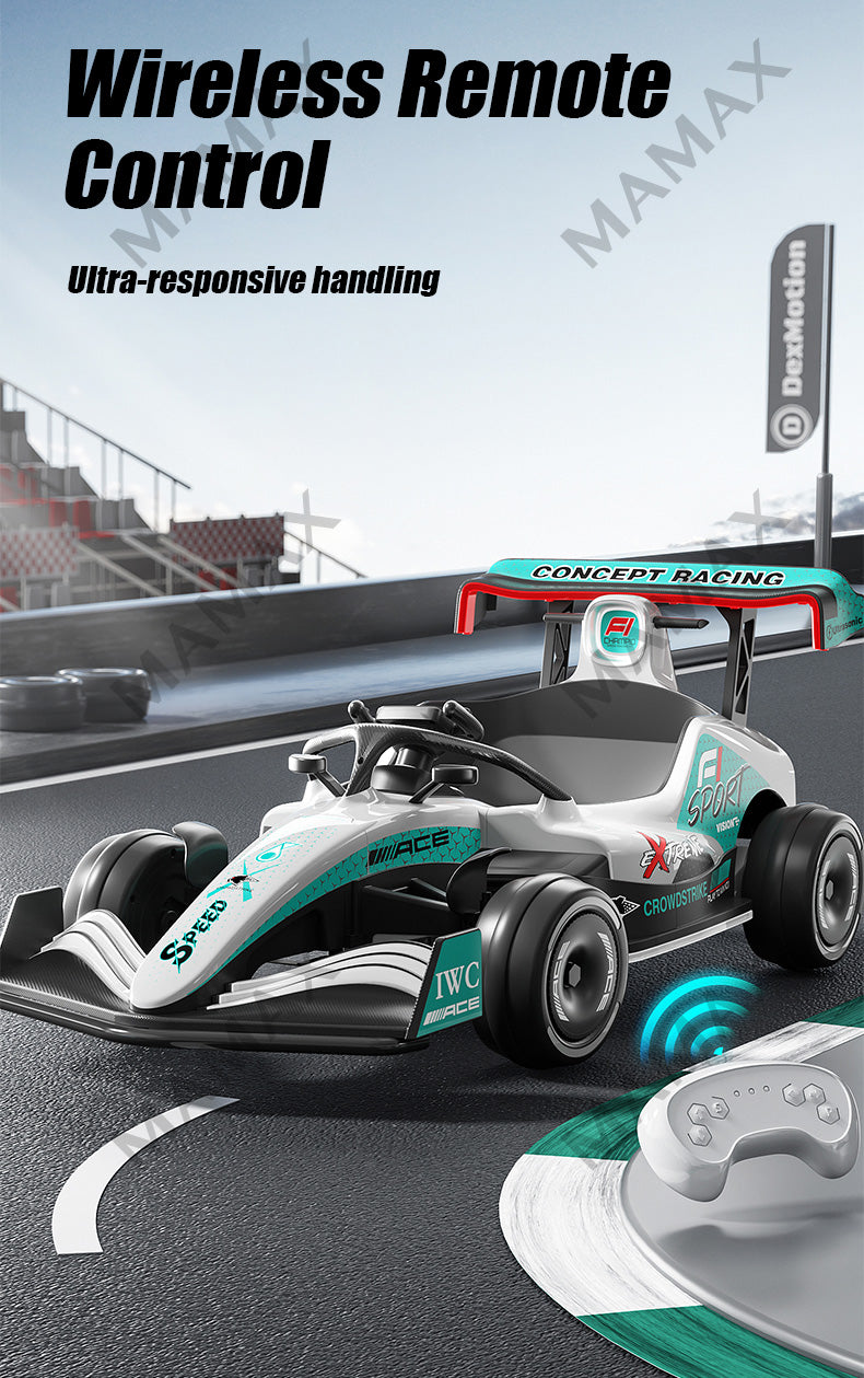 24V Kids Electric 360° Drifting F1 Racing Car With Remote Control➕Lights➕Music🏎️