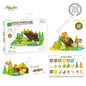 Large Magnetic Building Tiles Set for Kids 3+