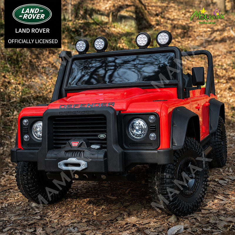 MAMAX🔥NEW🔥Officially Licensed Land Rover Defender Kids Ride On Car★