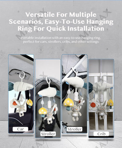Baby Multi-Use Hanging Soothing Toy★Washable