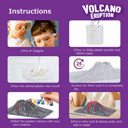 Volcano Eruption Experimental Kit