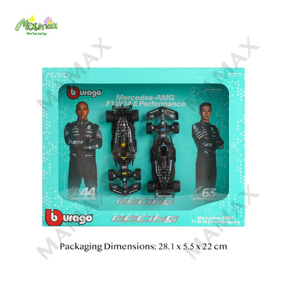 2in1 1:43 Premium Collector's Edition F1 Car Model Series 2023 Toy Gift Set★NEW Packaging★