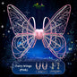 Kids Wearable Electric Fairy Wings With Lights & Music★Butterfly Flapping Wings