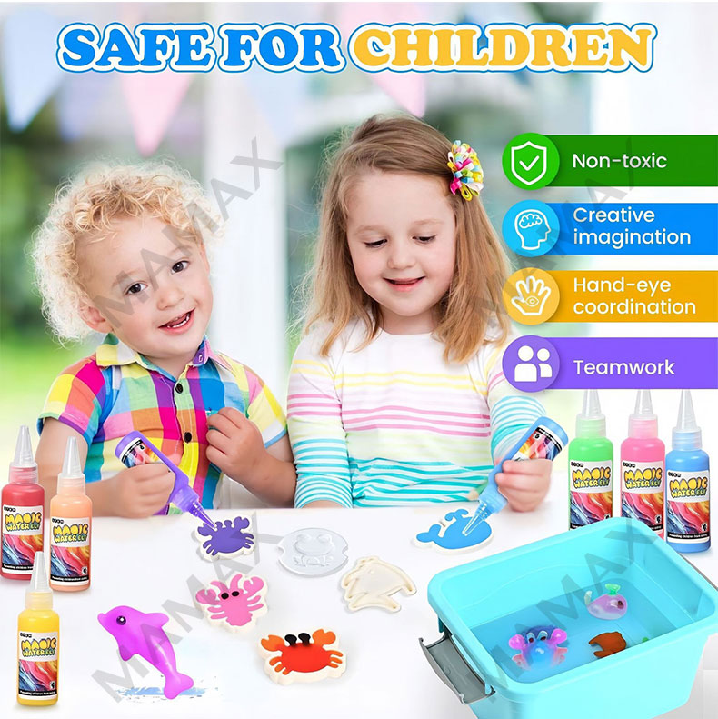 Magic Water Elf 30PCS DIY Set★Cute Sea Animal Magic Gel Toys