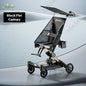 Ultra Lightweight Foldable Cabin Size Baby Stroller