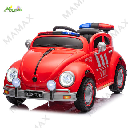 Super Cute Kids Beetles Electric Ride-On Car with Remote Control