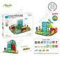 Large Magnetic Building Tiles Set for Kids 3+