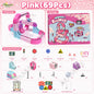 Magnetic Runway Track Rechargeable RailCar Toy Set★Electric Mini Train Building Track Set