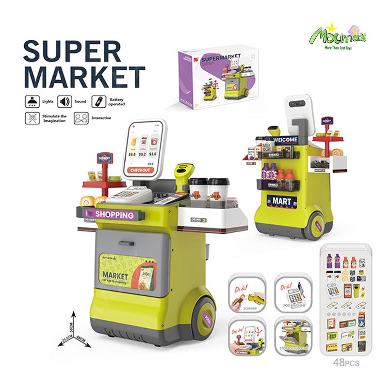 Kids Pretend Play Toy Playset★Medical/Doctor√Cleaning Theme with Vacuum Cleaners√Supermarket/Shopping Theme√
