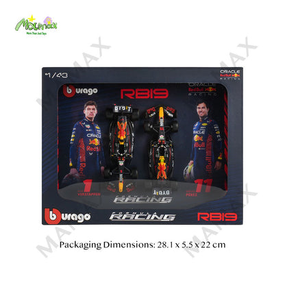 2in1 1:43 Premium Collector's Edition F1 Car Model Series 2023 Toy Gift Set★NEW Packaging★