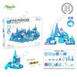 Large Magnetic Building Tiles Set for Kids 3+