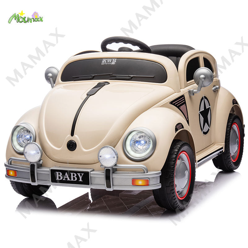 Super Cute Kids Beetles Electric Ride-On Car with Remote Control