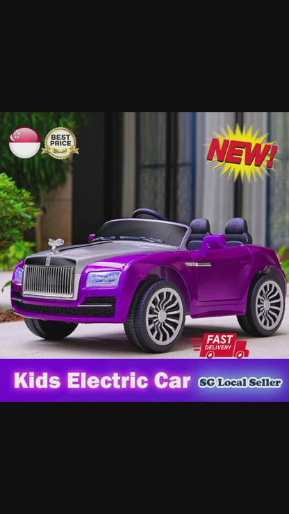 Kids Electric Car RR Dawn Ride On Toy Car with Remote Control