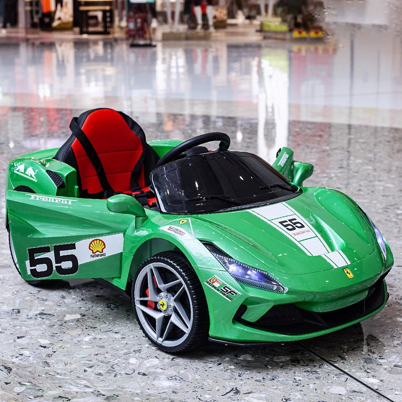 Kids Electric Car Ferrari Ride On Toy Car with Remote Control