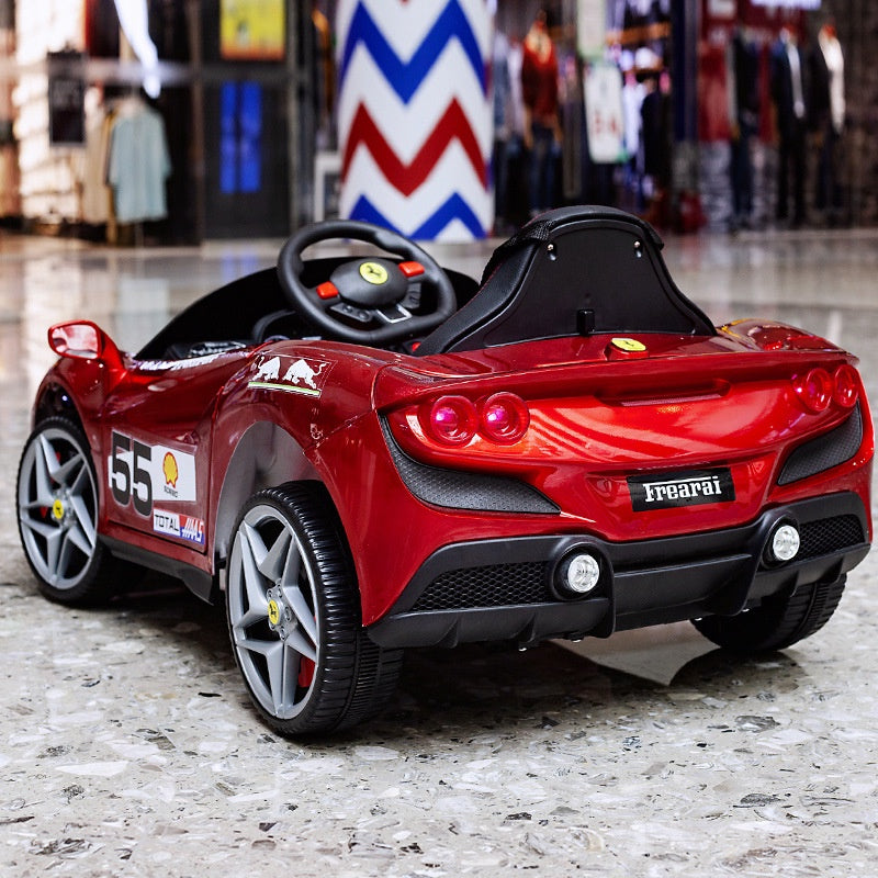 Kids Electric Car Ferrari Ride On Toy Car with Remote Control