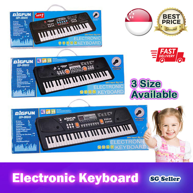 Kids Electronic Music Keyboard Piano with Microphone