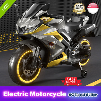 Super Large Kids R15 Electric Toy Motorcycle