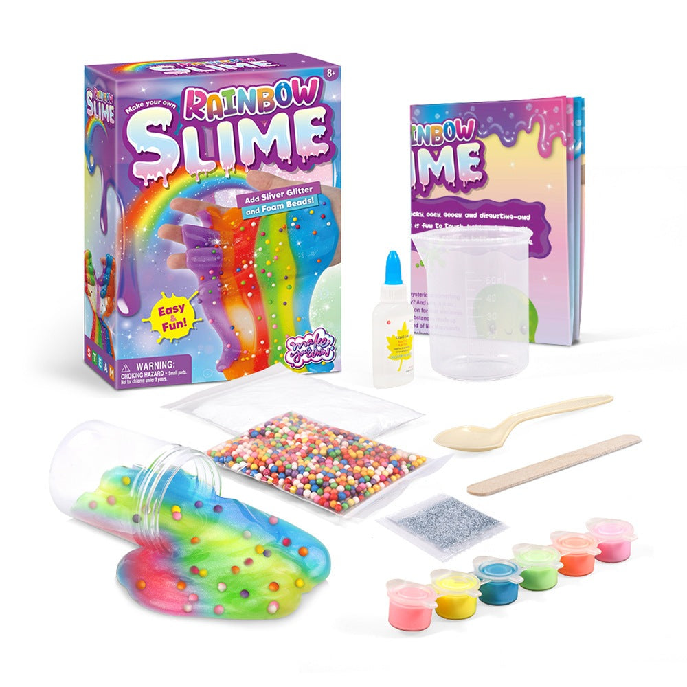 Make Your Own Rainbow Slime Kit